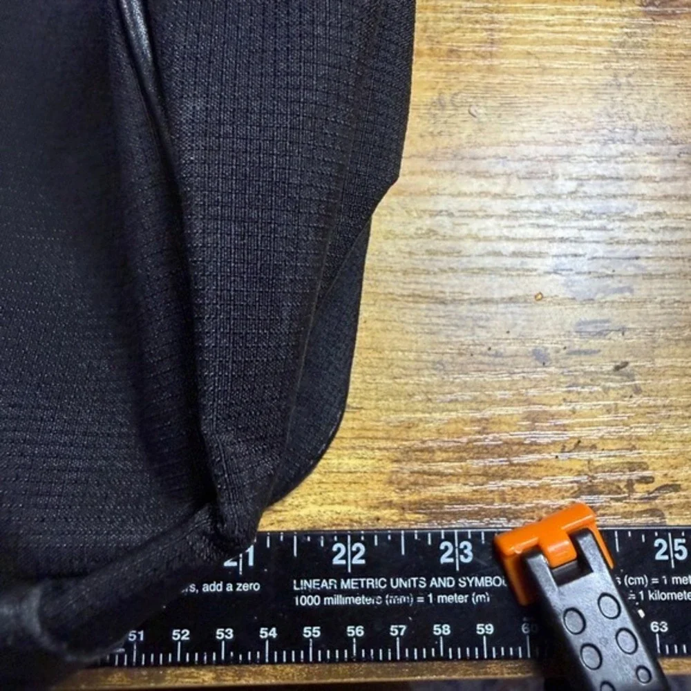 Calvin Klein Black Canvas Faux Leather‎ Duffle Bag Unisex Large